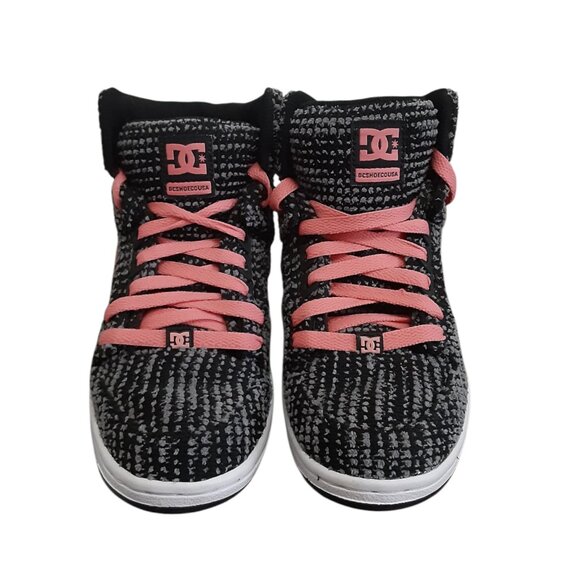 DC Skater Shoes Womens Pure High-Top TX SE Size 7 ADJS 100115 Like New - Picture 1 of 9